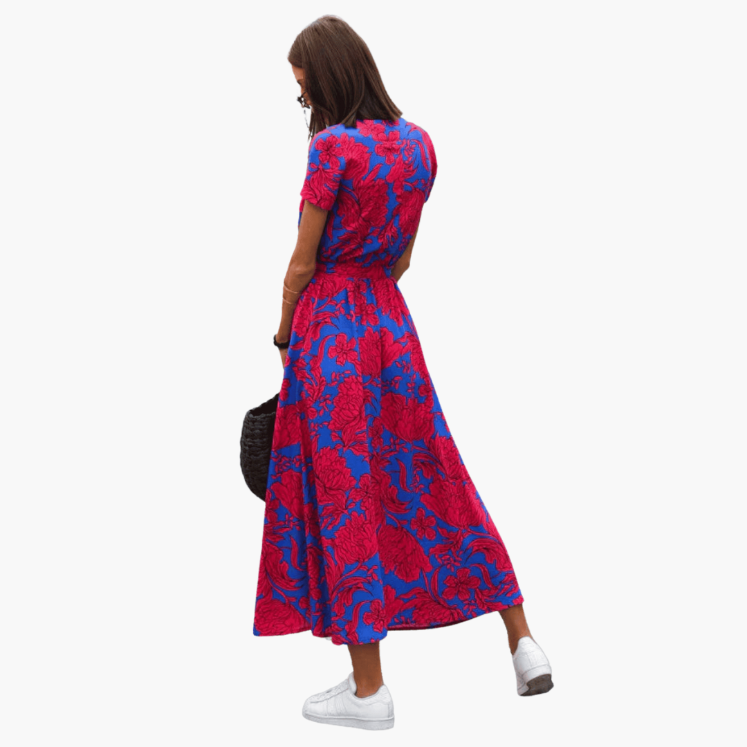 Emma | Elegant slå-om-kjole