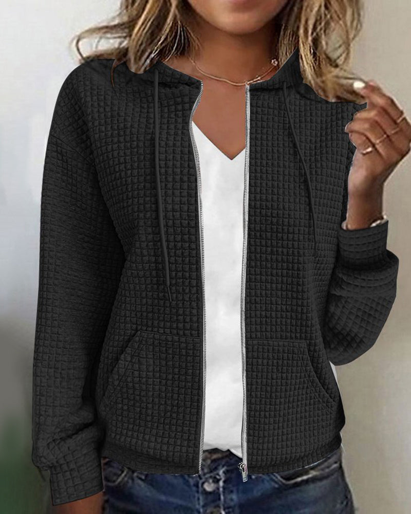 Signe - Afslappet cardigan med lommer