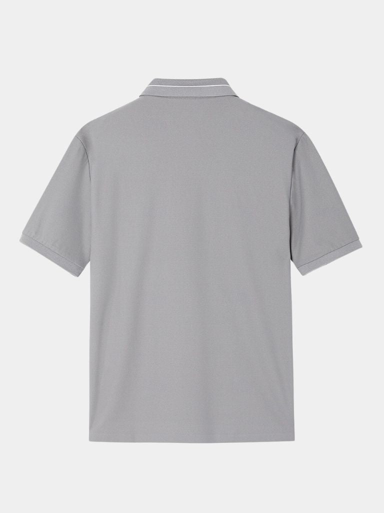 Klaus™ | Grå Stål Polo