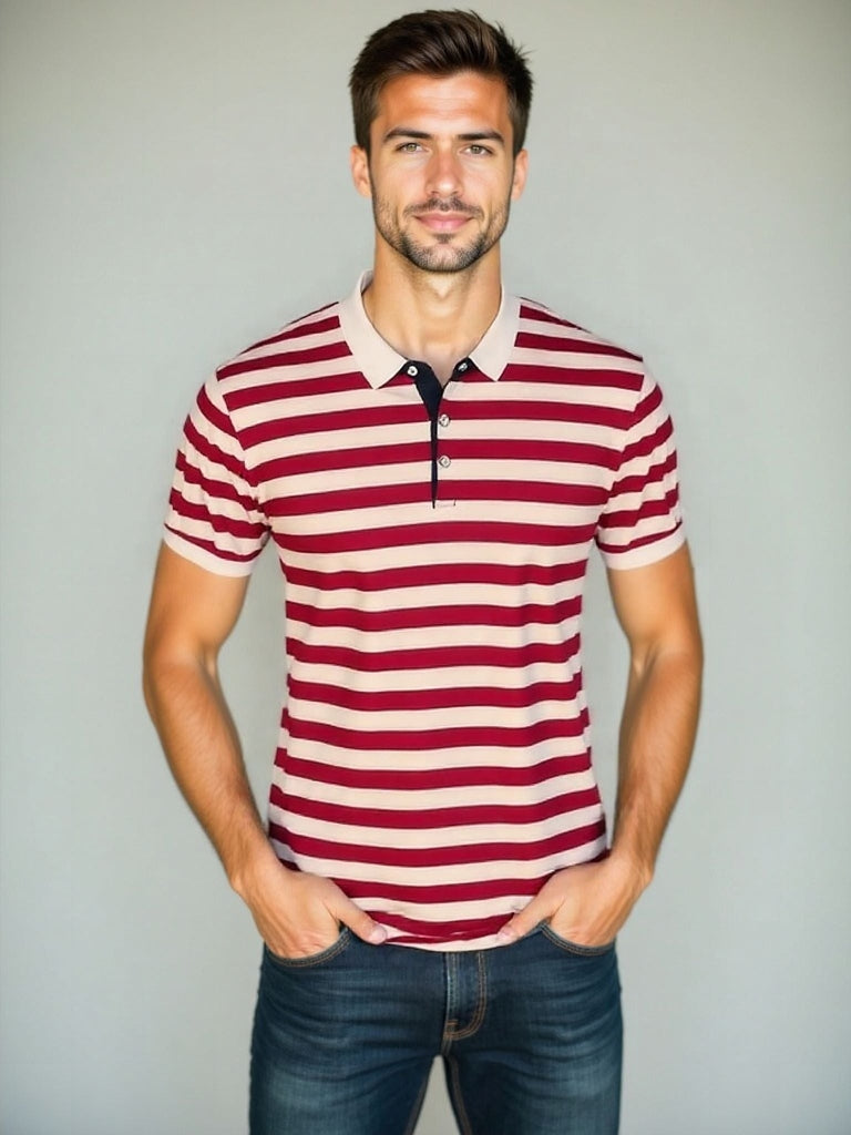 Sten™ | Stribet Sommerpolo