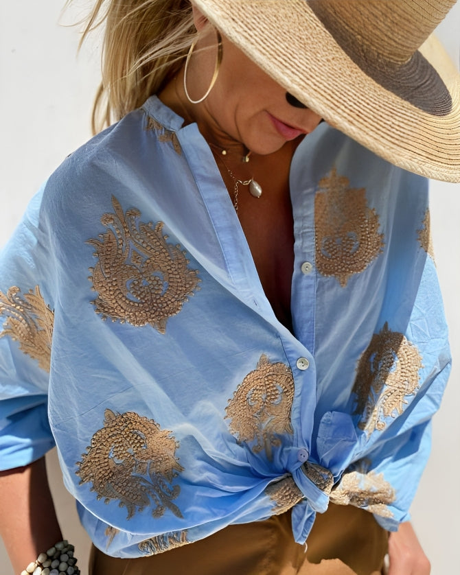Simone | Stilfuld og trendy bluse