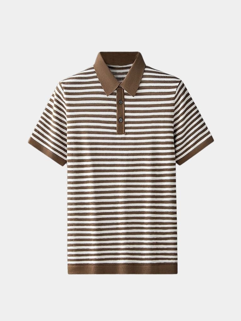 Malthe™ | Klassisk Stribet Polo